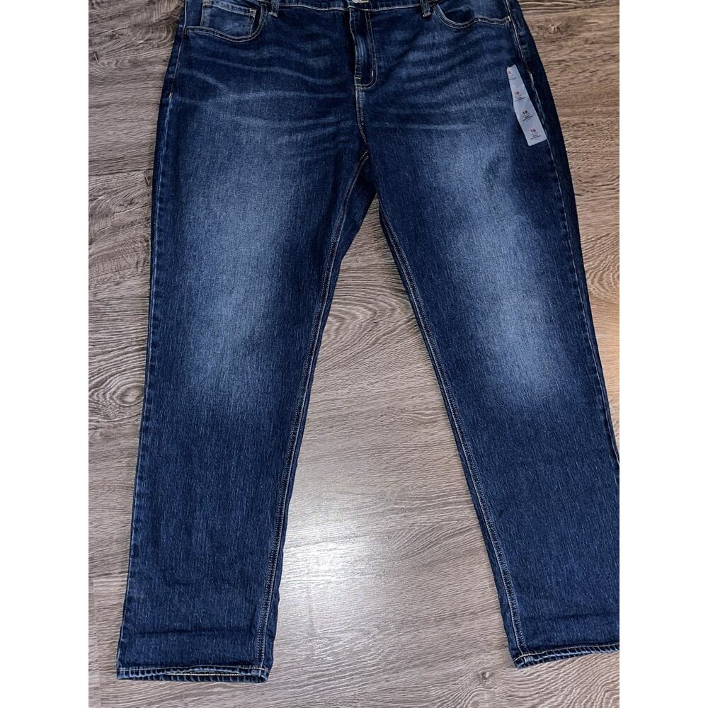 Old Navy Mid-Rise WOW Boyfriend Jeans size 18 NEW WITH TAGS DARK